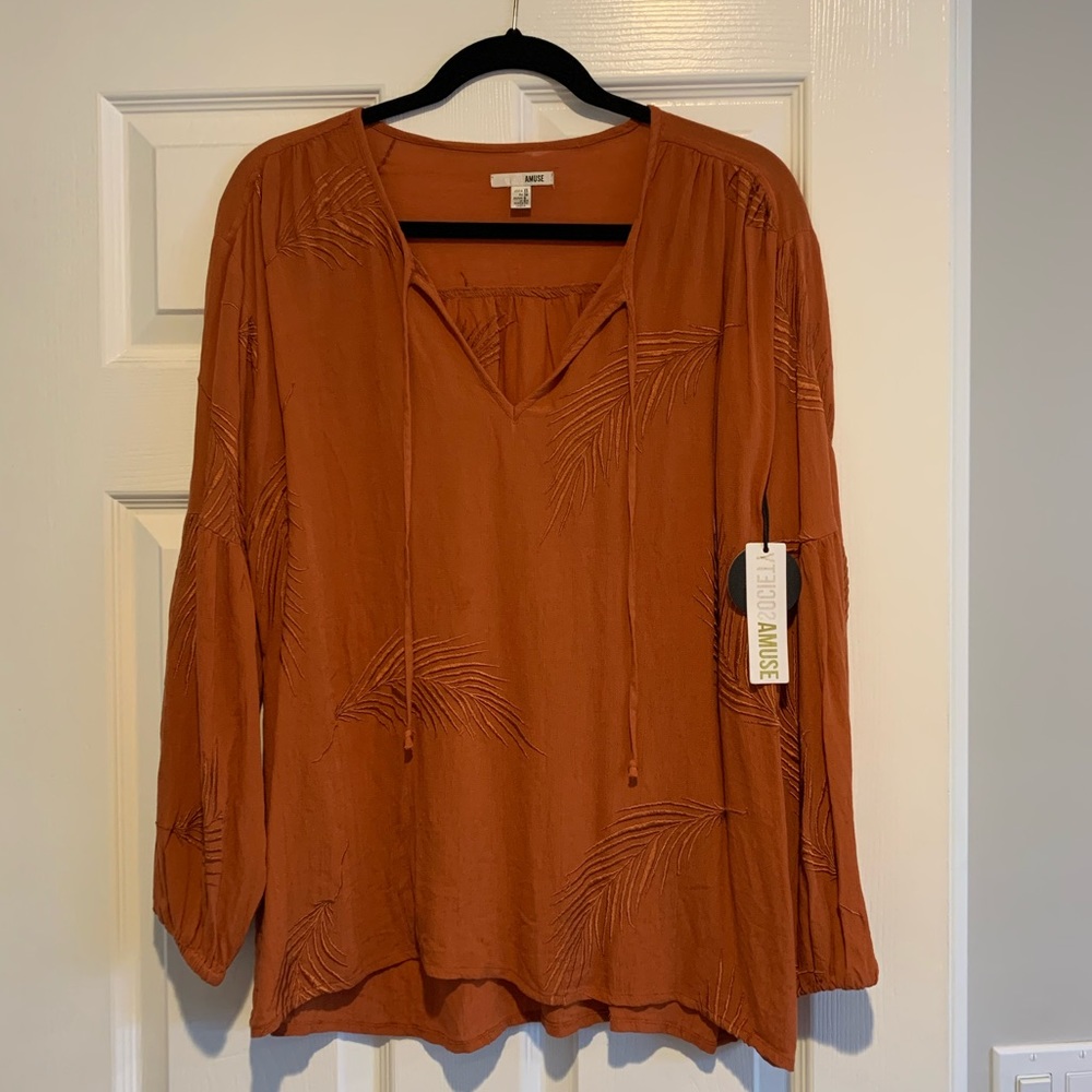 Amuse Society Woven Top